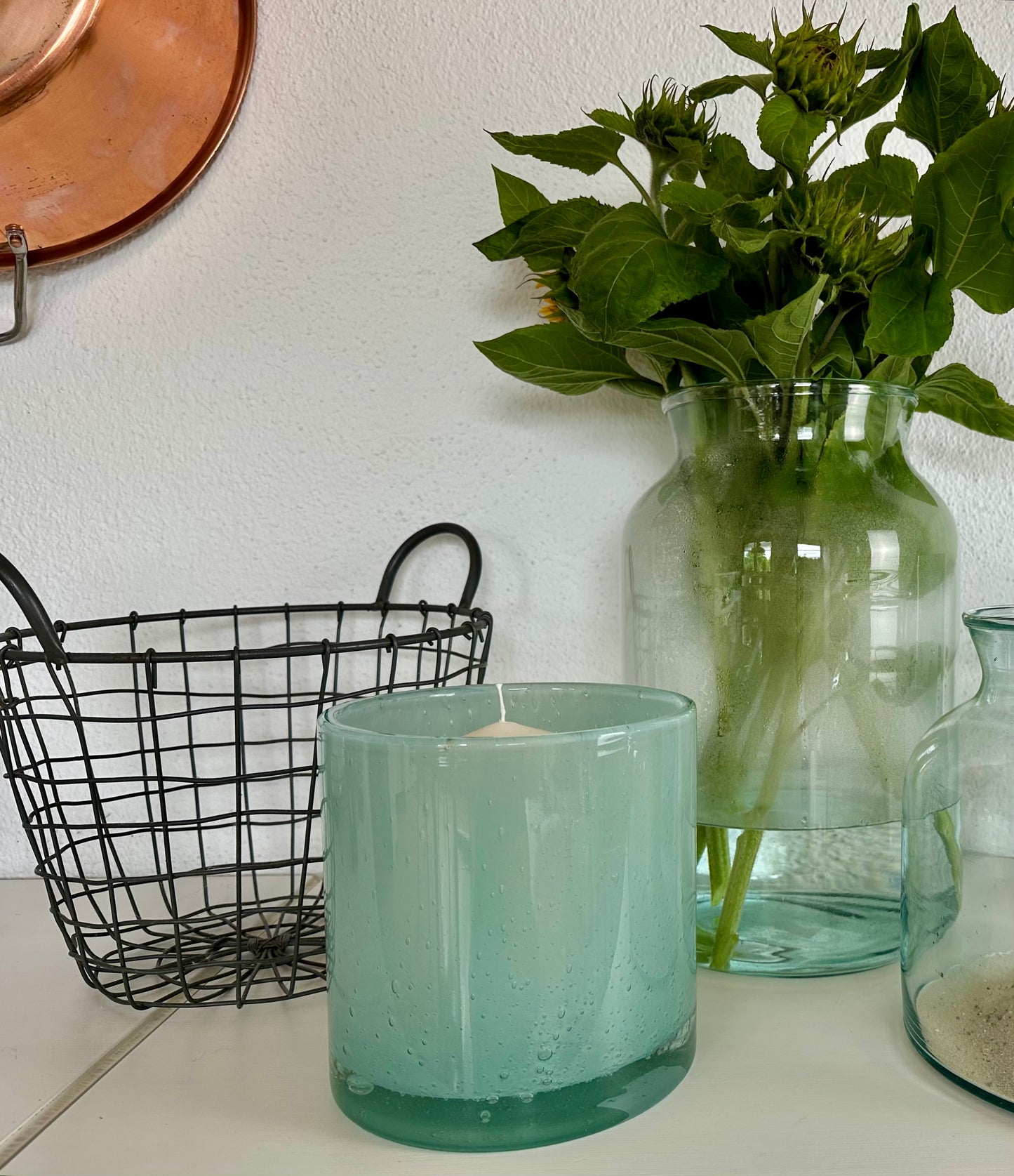 Estelle Vase – Klein, Hellblau