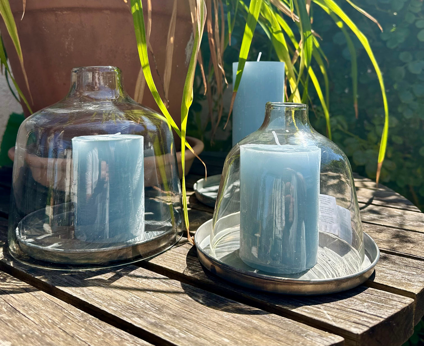 Kerzenbrett mit Kante – Ø 16 cm